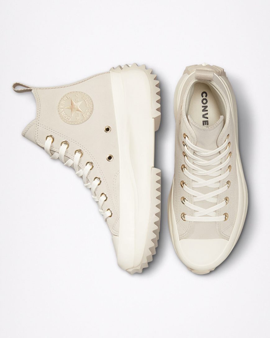 Zapatos Plataforma Converse Run Star Hike Earthy Neutrals Altas Mujer Beige | PE 820P5W